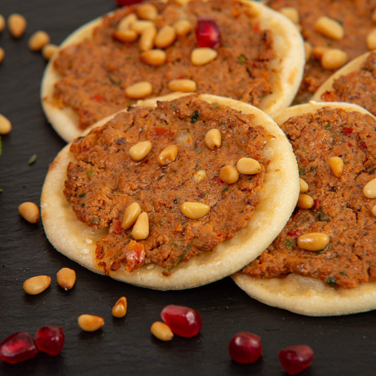 Mini-Manakish Bi Lahem - Casalot Catering Berlin - Fingerfood - Orientalisches Business Catering, Partyservice