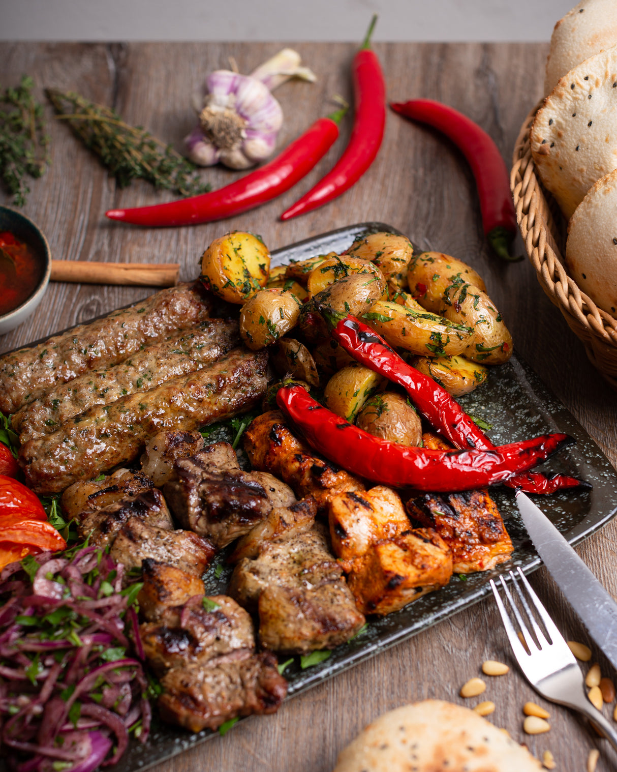 Grillbuffet Bestseller - Casalot Catering Berlin - - Orientalisches Business Catering, Partyservice