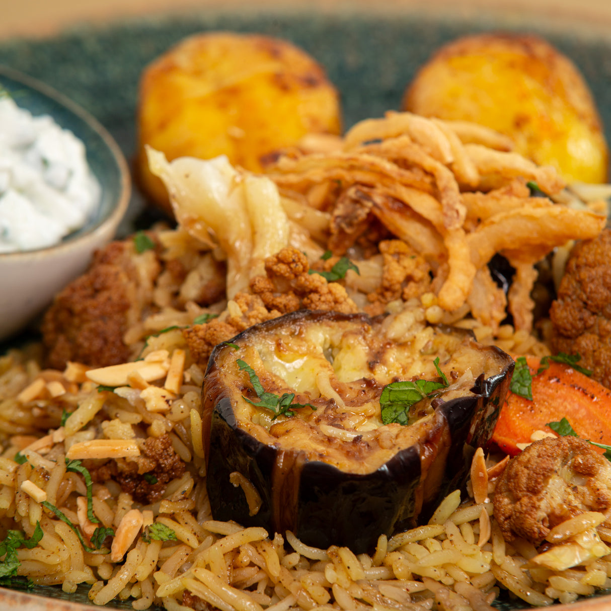 Makloubeh Bi Dababis - Casalot Catering Berlin - Hauptgericht - Orientalisches Business Catering, Partyservice