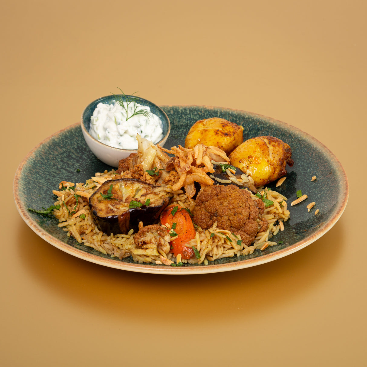 Makloubeh Bi Dababis - Casalot Catering Berlin - Hauptgericht - Orientalisches Business Catering, Partyservice